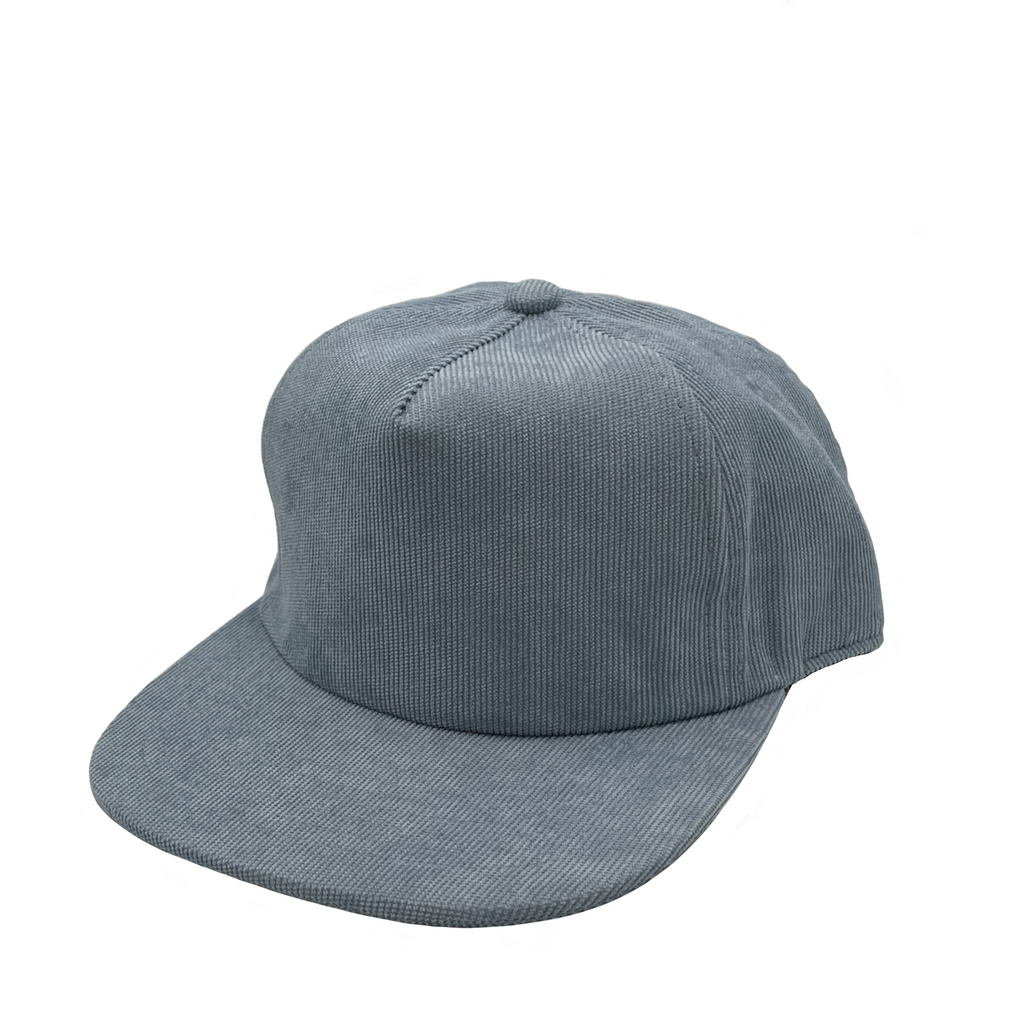 Premium Corduroy 5 Panels Flat Bill Cap (Item# GNV-1019P5) - Made in V –  Nissi Caps