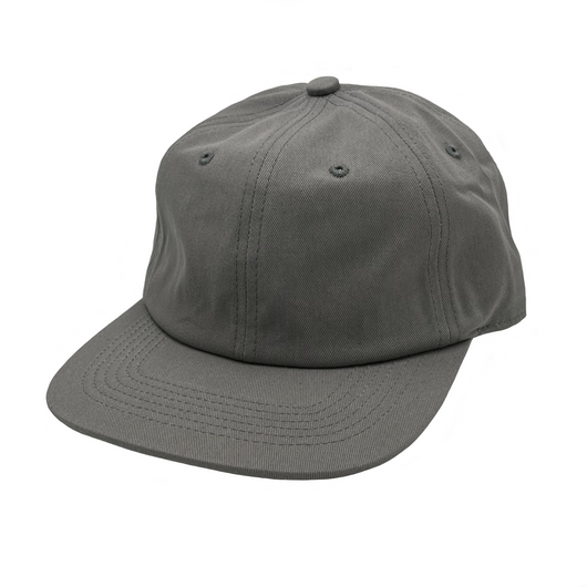 Washed Cotton 6 Panels Flat Bill Cap (Item# GNV-1004SB) - Made in Washed Cotton 6 Panels Flat Bill Cap (Item# GNV-1004SB) - Made in