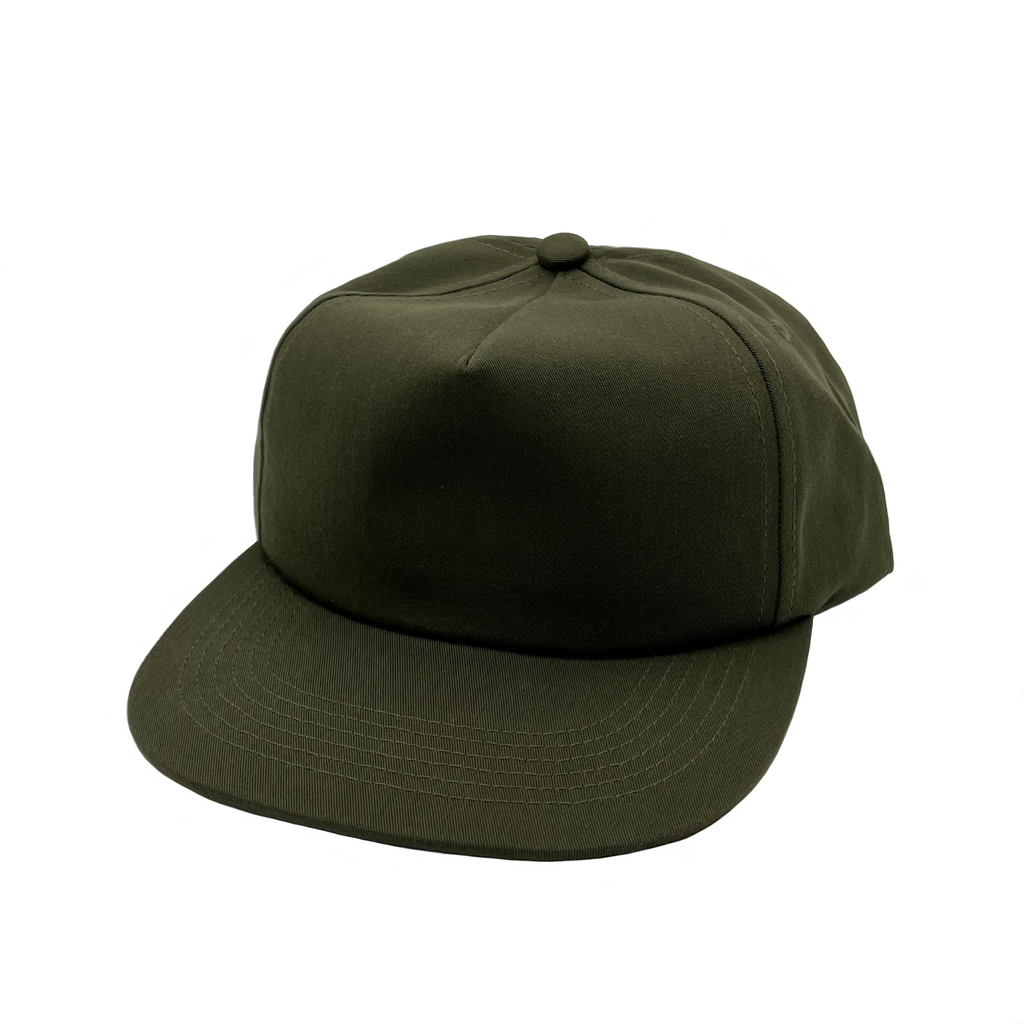 CVC 5 Panels Unstructured Flat bill Cap (Item# GNV-011) - Made in Viet ...