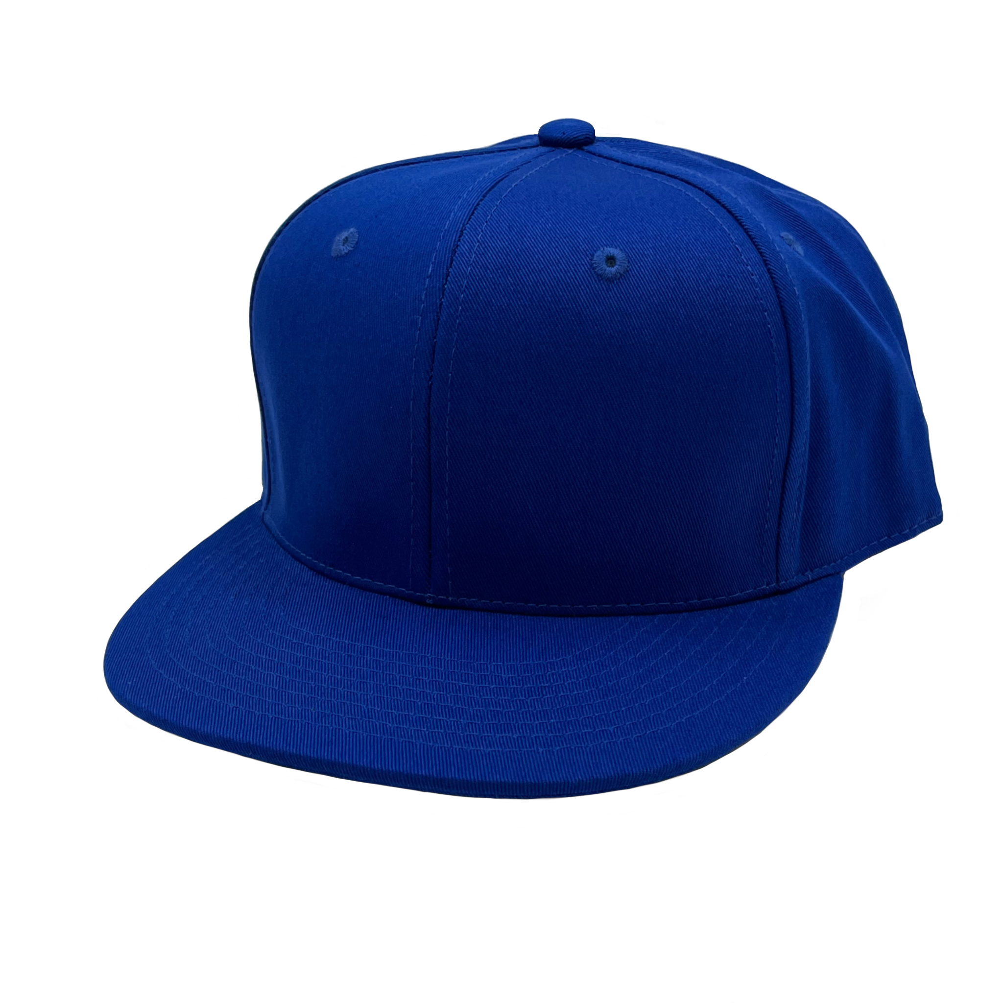 6 Panels Round Flat Bill Snapback (Item# GNV-019) - Made in