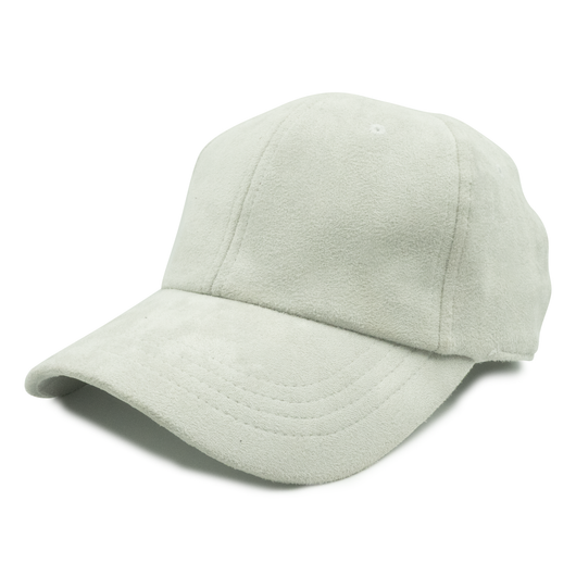 Grey faux suede 2024 cap