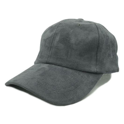 Grey faux suede cap hotsell